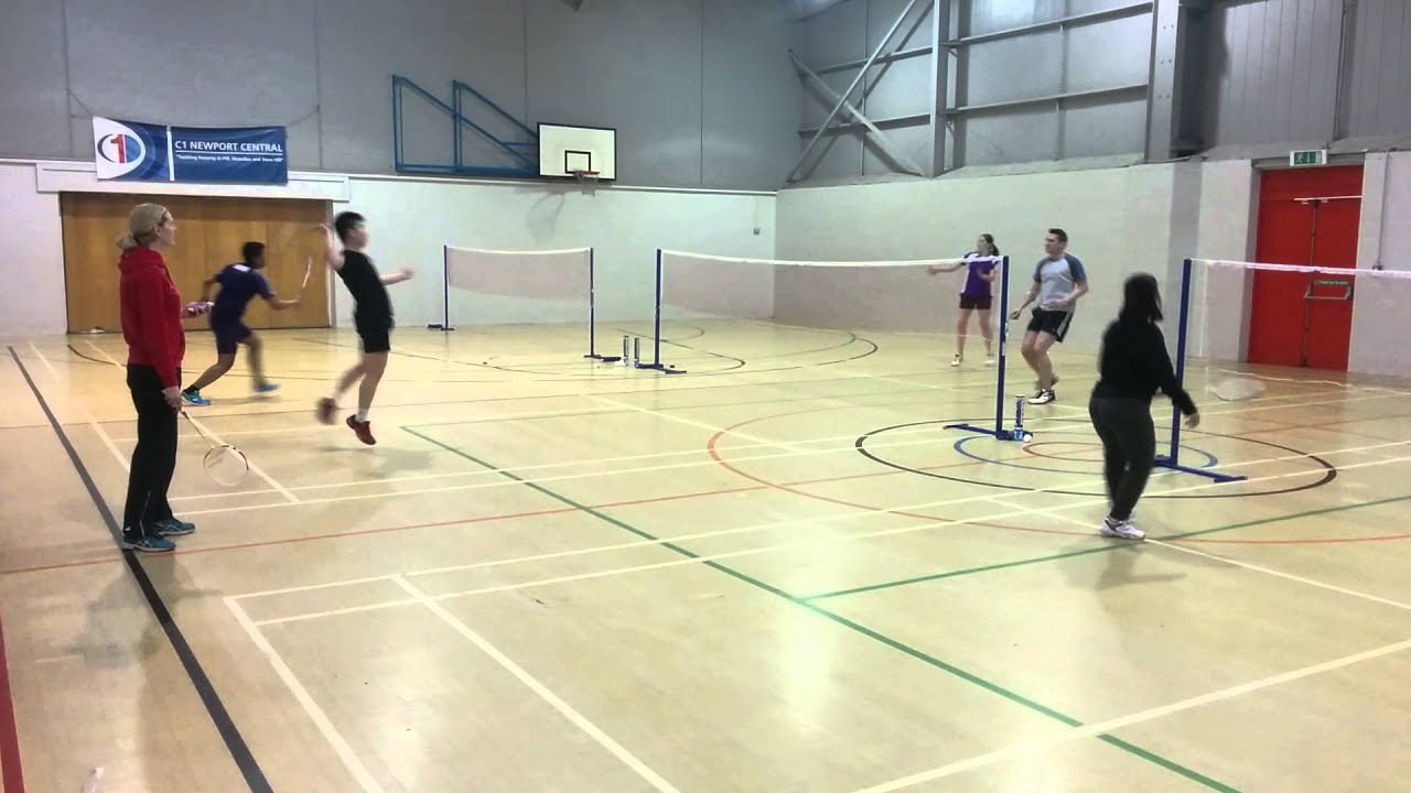 Badminton Skills Drill: Smash Drive Net Kill - YouTube