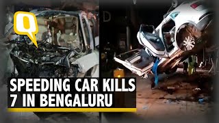 Audi Car Crash in Bengaluru's Koramangala Kills 7, DMK MLA's Son Among Deceased