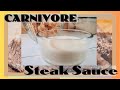 Carnivore Steak Sauce #carnivore #keto #ketovorediet #lowcarb #glutenfree #food