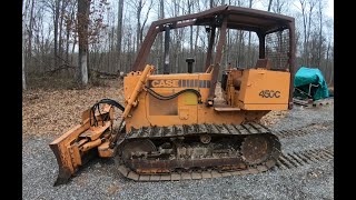 Case 450C Bulldozer First Job on the Homestead