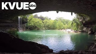 Hamilton Pool closed to swimming due to high bacteria levels