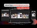 How to make Responsive Slider using HTML CSS & JavaScript : SwiperJs