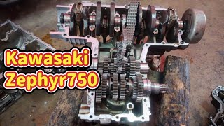 【Kawasaki】カムチェーンテンショナーがヤバかった【Zephyr750】ぜひ下の概要欄までご覧ください🙇‍♂️