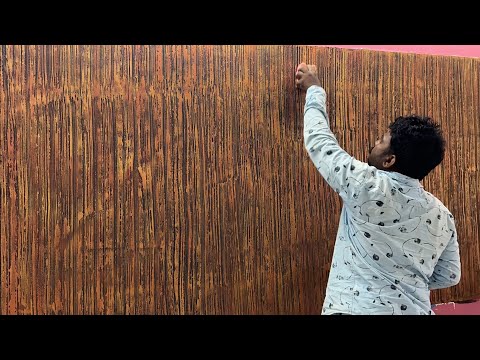 New wall painting texture design | Wall texture design ideas