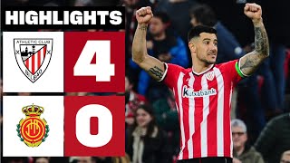 ATHLETIC CLUB 4 - 0 RCD MALLORCA | HIGHLIGHTS LALIGA EA SPORTS