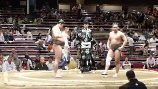 Ryuonami (2-3) - Ohara (1-4) , Sumo : Natsubasho '15