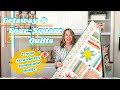 2 New Strawberry Lemonade Quilt Patterns: Getaway & Four-Square