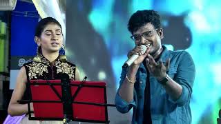soniya soniya ajay krishna live performance & Nithyasree @tonyrock406