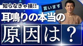 【耳鳴り】知られていない耳鳴りの本当の原因とは？｜兵庫県西宮市の自律神経専門 くすのき鍼灸整体院