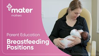 Breastfeeding Positions | Parent Education | Mater Mothers