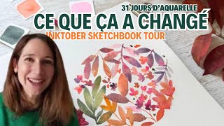 J’ai peint chaque jour pendant un mois : voici ce que j’ai appris 🎨✨ + sketchbook tour