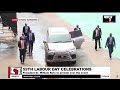 PRESIDENT RUTO ARRIVING WITH BRAND NEW LEXUS AT LABOUR DAY CELEBRATIONS IN UHURU GARDENS, NAIROBI