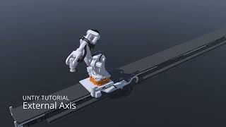 Robot in Unity - Linear Axis Unit
