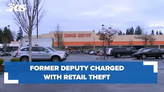 Former deputy charged with retail theft