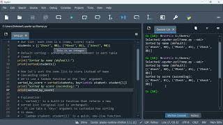 Python 84: Sort Tuples by Value Using Lambda – Ascending and Descending