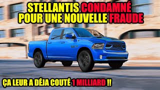 STELLANTIS : NOUVELLE FRAUDE A PLUSIEURS MILLIONS DE DOLLARS