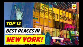 TOP 12 TOURIST ATTRACTIONS IN NEW YORK, USA || NEW YORK ITINERARY || NEW YORK TOURIST SPOTS
