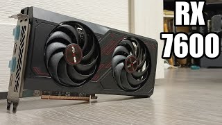 Обзор AMD Radeon RX 7600 спустя 2 года, как она себя показывает?