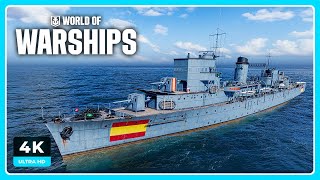 PROBANDO BARCOS ESPAÑOLES | WORLD OF WARSHIPS Gameplay Español