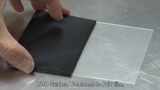 ITRO Surface Treatment to PET film