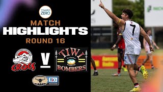 Southern Districts v Tiwi Bombers Highlights | Round 16, 2024/25 | TIO NTFL