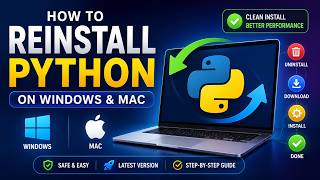 How to Reinstall Python on Windows & Mac