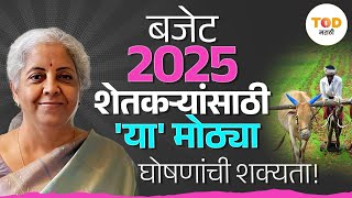 Budget 2025 मध्ये कोणत्या घोषणा होणार? शेतकऱ्यांना काय मिळणार? #budget