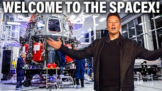 INCREDIBLE! Inside SpaceX's Insane Headquarters