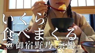 【ビジホ飲み】御宿野乃 京都七条で朝からいくら丼を食べまくる【ドーミーイン】