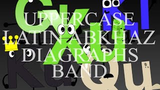 Uppercase Latin Abkhaz Diagraphs Band