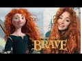 Everyday Disney Series: Brave Merida Makeup feat  Feshfen Hair