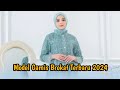 gamis brokat modern dan mewah 2024