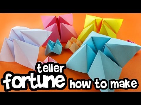 How to make - Paper Fortune Teller How to make - Paper Fortune Teller
