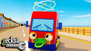 Clumsy Baby Truck | Gecko 2D | Learning Videos for Kids