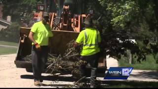 City crews help Brookfield residents clean up after last week's storm