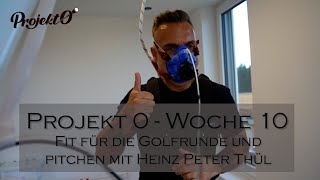 Projekt 0 - Mein Weg zum Scratchgolfer Ein Tag bei Dr. Schwarzl / Kurzes Spiel mit Heinz Peter Thül