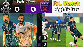 ISL 💥 Mohammedan Sporting Club vs Odisha FC 💥 Match Highlights ⚽