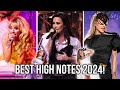 FAMOUS SINGERS | Best High Notes 2024!! (Pt. 3 | July - October)