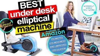 Best Under Desk Elliptical Machine  | Get Fit while You Sit | Mini Elliptical | Amazon, 2021