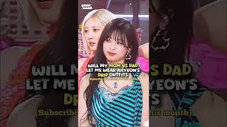 Will my mom vs dad let me wear Ahyeon's drip outfits #ahyeon #fypシ゚ #youtube #babymonster