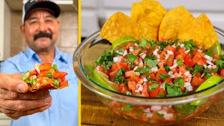 PICO DE GALLO | The BEST Bowl of Salsa You Will Eat All Year Long (Authentic Mex