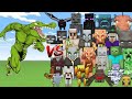 Insane Fight: Flesh Eater vs All Mobs In Minecraft #minecraft #gaming #viral