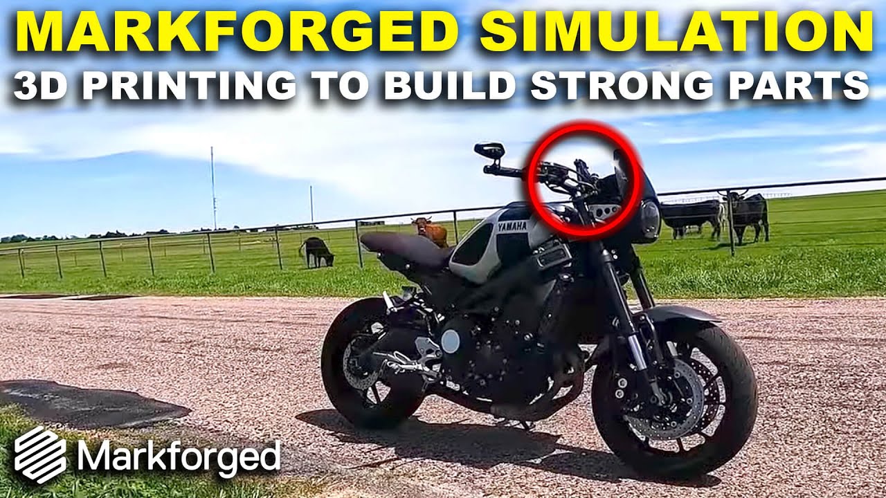 Markforged Simulation For 3d Printing Build Strong Parts Youtube