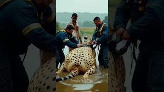 Pregnant Tiger’s Life Saved in Dramatic Jungle Rescue 🐆 #Tigerrescue #CuteAnimals #AnimalRescue