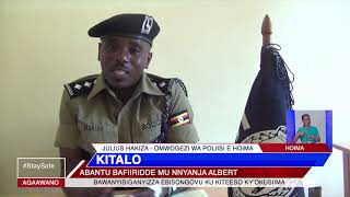 KITALO - Abantu 2 bafudde ,bano babadde batambulira ku lyato ku nnyanja ya Lake Albert