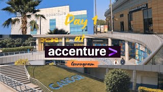 First Day  @Accenture  Gurgaon | Exploring Candor Tech Space | Office Tour 2025