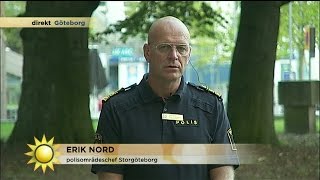 Polischef: Våldet kan kopplas till droger - Nyhetsmorgon (TV4)