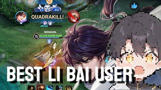 Di Gendong Public Li Bai Ranked | Kaizer Solo Ranked | Honor of kings.