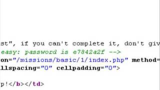 HackThisSite Basic 1