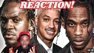REACTION: The 20 Year Domino Effect (Pusha T vs Travis Scott) [Deleted]